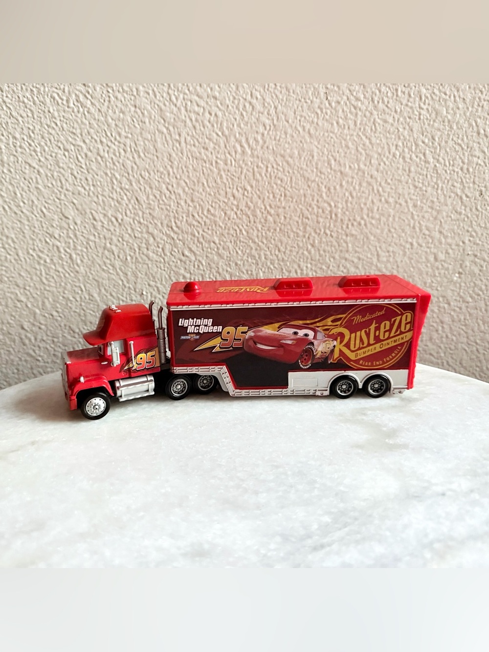 Disney Pixar Cars Mack Truck, Lighting McQueen Hauler